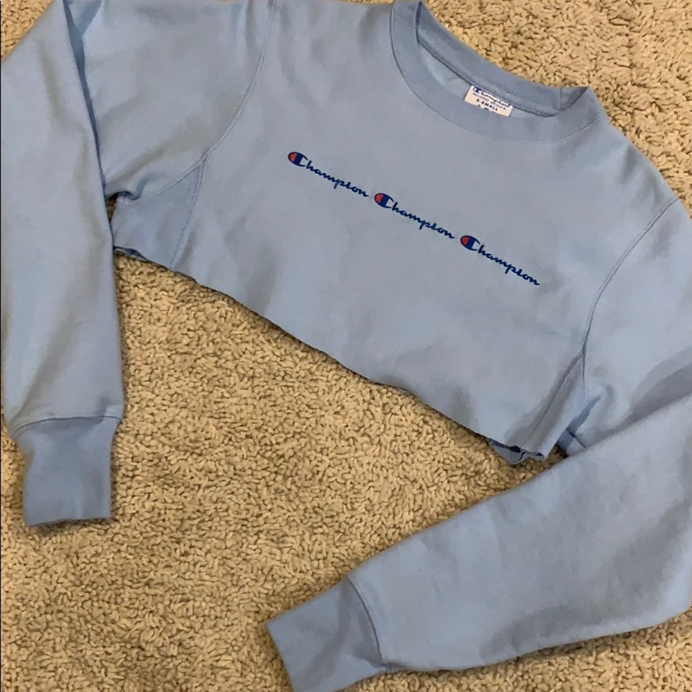 Champion Cropped Hoodie